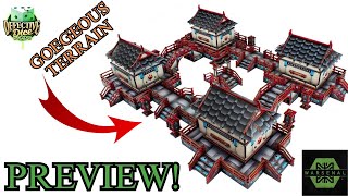 Warsenal Terrain Review and Colored Sunomata Preview [upl. by Island]