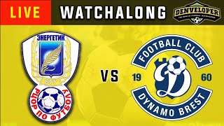 ENERGETIK BGU vs DINAMO BREST  Live Football Watchalong Reaction  Belarus Premier League 1920 [upl. by Damalas113]