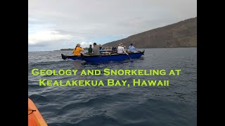 Geology Human History and Snorkeling at Kelakekua Bay Hawaii [upl. by Youngman]