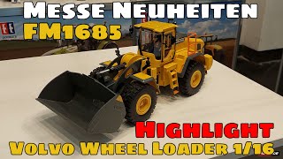 Große Nachfrage  Lizensierter Volvo Wheel Loader FM1685  Radlader mit Pendelachse  Scale rc [upl. by Anoiek]