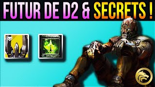 Destiny 2  FUTUR DE D2 amp SECRETS Raspoutine Voile amp Retour de Mara Sov [upl. by Salokin260]