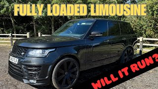 WE BOUGHT A RANGE ROVER VOGUE LIMO WITH ELECTRICAL PROBLEMS [upl. by Ennahteb346]