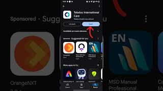 How to download Teladoc Health application on your android device [upl. by Lattonia111]