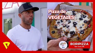 BORIPIZZA  EPISODIO 2  PIZZA VEGETALES  San Juan PR [upl. by Ariel577]