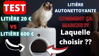 CommentFonctionne Choisir une Litière Autonettoyante pour chat  TOP3 Meilleur PetSafe Litter Robot [upl. by Agueda685]