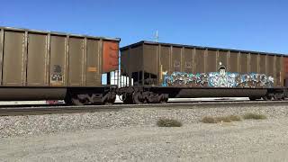 BNSF SD70ACe Duo leads Eastbound Coal Train out of Glyndon MN [upl. by Pascha502]