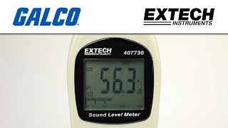 Extechs 407730 Digital Sound Level Meter [upl. by Asher]