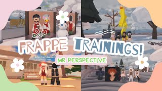 Frappe Roblox Trainings  MR Perspective [upl. by Prendergast]