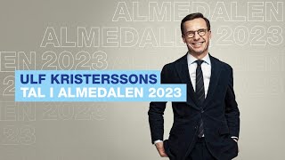 Ulf Kristerssons tal i Almedalen 2023 [upl. by Guenevere]