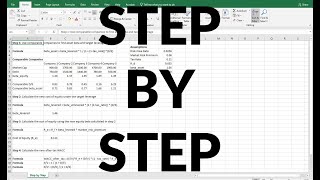 Calculate WACC in Excel Step by Step [upl. by Cheria147]