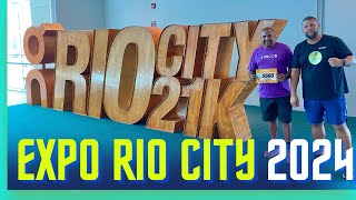 Expo Rio City Half Marathon 2024  Retirada de kit [upl. by Onstad]