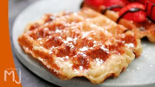 Gofres de Lieja  Waffles [upl. by Bernetta915]