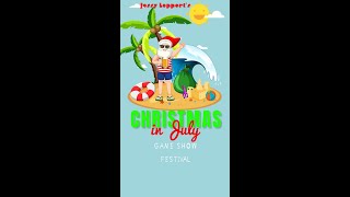 Jessy Lepperts Christmas In July Game Show Festival [upl. by Minetta]