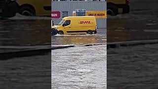 Orages monstrueux et pluie abondante  Une nouvelle rivière aux Abymes [upl. by Leis606]