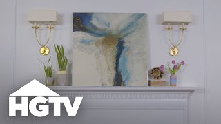 5 Mantel Decorating Tricks  HGTV [upl. by Nnylannej698]