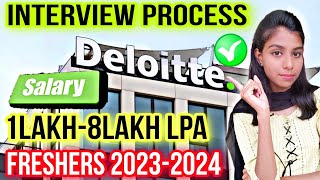 DELOITTE Interview process for Freshers and Experienced CandidatesInterview QuestionsTamil2023 [upl. by Malkin]