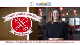 Conicelli Toyota Service Overview [upl. by Woodley]