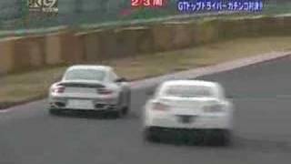 NISSAN GTR （R35） vs PORSCHE 911 TURBO （997） （3 of 3） [upl. by Enattirb]