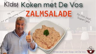 Hoe maak je een Zalmsalade  Koken met De Vos [upl. by Llerrem335]