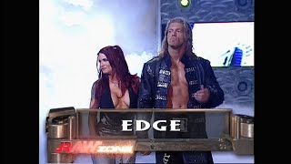 Edge amp John Cena Vs Triple H  RAW Apr 17 2006 [upl. by Eiram506]