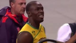 El Mejor Relevo De La Historia Del Atletismo Usint Bolt [upl. by Ynatsyd949]