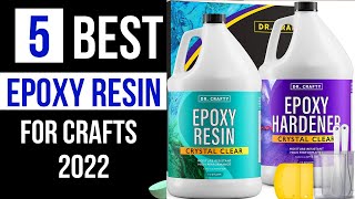 Best Epoxy Resin For Crafts  5 picks amp Reviews [upl. by Franci]