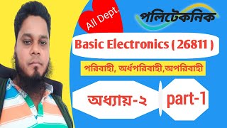 Basic Electronics26811Chapter2part1পরিবাহী অর্ধপরিবাহীঅপরিবাহী conductor semiconductor [upl. by Kimball920]