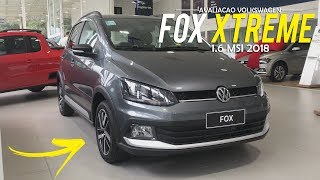 Avaliação  Novo Volkswagen Fox Xtreme 16 MSI 8V 2018  Curiosidade Automotiva® [upl. by Ettolrahc]