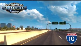 Interstate 10 Arizona Phoenix  Tucson  Timelapse ATS [upl. by Bortz]