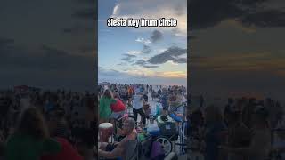 Siesta Key Drum Circle siestakey siestabeach florida drumcircle [upl. by Anitnahs426]