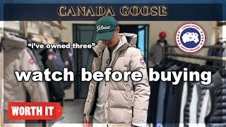 Canada Goose Wyndham Parka Black Label Heritage Military green [upl. by Anassor]