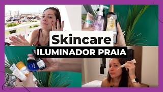 Meu Skincare Dia e Noite na Praia  Dra Greice Moraes [upl. by Lula33]