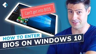 How to Enter BIOS on Windows 10  Fix Cant Get into BIOS [upl. by Brena755]