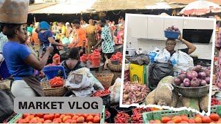 PORTHARCOURT MARKET VLOG  CURRENT PRICES OF FOODSTUFFS IN NIGERIA MARKET  OIL MILL MARKET [upl. by Ayahs]