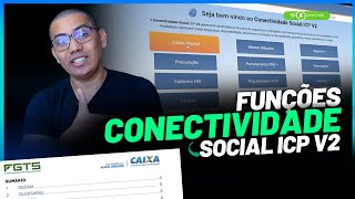 Funções do portal do Conectividade Social v2  2024 [upl. by Akceber863]