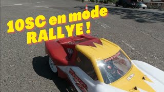 Test roues GRP sur le 10SC mode rallye game Génial [upl. by Shulamith322]