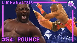 Monty Brown  POUNCE  Wrestling Finisher Analysis  LUCHANALYSIS Episode 54 [upl. by Tneciv179]