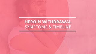 Heroin Withdrawal Symptoms and Timeline [upl. by Eidnar]