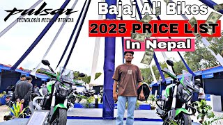 Bajaj Bikes Price List 2024 in Nepal  2024 Bajaj Bike Prices in Nepal  All Bajaj bike Price [upl. by Ulund]