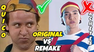 Quico Original vs Cachetes Remake  ¿Quien es Mejor [upl. by Pebrook]