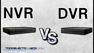 6 diferencias entre un NVR grabador digital y un DVR grabador analógico [upl. by Lorien866]