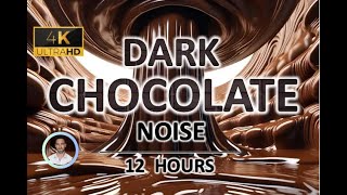 Deep Brown Noise  Dark Chocolate Sound  12 Hours  BLACK SCREEN  Study Sleep amp Tinnitus Relief [upl. by Kistner]