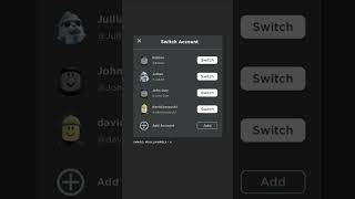 Switch between your Roblox alts with the new Account Switcher coming soon 🔀 [upl. by Yarezed]