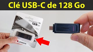 Clé USB Kingston DT70 USBC 128 Go – Mon avis analyse et raisons dacheter ou de ne pas acheter [upl. by Renruojos]