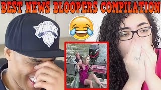 MY DAD REACTS TO Best News Bloopers Compilation REACTION [upl. by Ellga]