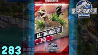 THE RAPTORS RETURN • Jurassic World The Game Ep 183 [upl. by Mace]