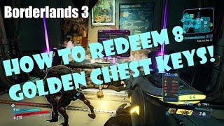 Borderlands 3 How to Redeem 8 Free Golden Keys SHiFT Codes Epic Loot [upl. by Ecar]