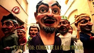 Canya dOr Cúmbia de la Festa Major [upl. by Ennayelhsa]