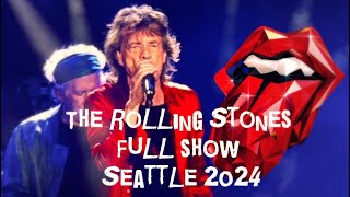 The Rolling Stones FULL SHOW Seattle Hackney Diamonds Tour May 15th 2024 [upl. by Artenek622]