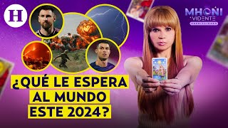 Mhoni Vidente advierte que el mundo deberá estar en alerta de atentados y guerra en este 2024 [upl. by Anselmi]